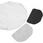 Vhbw - 3x filtre  charbon actif, 3x filtre  graisses, 6x filtre papier compatible avec delonghi f17311, ...
