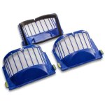 3x filtre compatible avec irobot roomba 600 - serie aerovac, 600, 620, 630, 650, 660 aspirateur - filtre ...