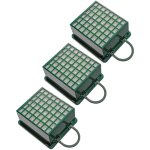 Vhbw lot de 3x filtres compatible avec vorwerk kobold vk130, vk131, vk131 sc, 130, 131, 131 sc aspirateur ...