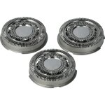Vhbw 3x ttes de rasoir remplacement pour philips sh70 / 50, sh70 / 60, sh70, sh71, sh71 / 50 pour rasoir ...