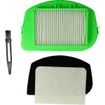 Lot de 4 pices filtres / pinceau compatible avec rowenta city space cyclonic ro2544wa4q0, ro2711ea4q0 ...