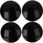4x cache - moyeu universel, centre de roue pour diverses voitures, 64 mm, noir, plastique - vhbw 4x cache - moyeu universel, centre de roue pour diverses voitures, 64 mm, noir, plastique - vhbw