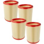 Vhbw 4x filtres � lamelles compatible avec aeg as300elcp, ap300elcp, as500elcp, ap250ecp, vx6 - 1 - lr ...