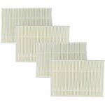 4x filtre � pollen compatible avec bosch maxx dry star lc wtl147nl / 07 s�che - linge - vhbw