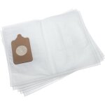 5x sacs compatible avec numatic nst 220 - a, nv200, nsp 180 - a, nsr 200 - a aspirateur - microfibre ...