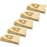 50x sacs remplacement pour bosch taille p pour aspirateur - papier, 34cm x 20, 5cm - vhbw
