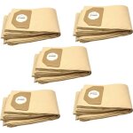 50x sacs compatible avec rowenta ru 30 - 46, ru 461, ru 520 s, ru 521, vorace, zr 80, zr 804 aspirateur ...