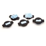 Vhbw - 5x capuchons avec m�che, wick cap compatible avec irobot braava 320, 320t, 321, 380, 380t, mint ...