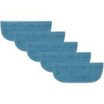 Vhbw - 5x housses de rechange compatible avec philips steamplus fc7020 / 01 nettoyeur � vapeur, balai ...