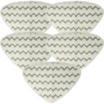 Vhbw 5x housses de rechange remplacement pour vileda 146576 pour nettoyeur � vapeur, balai vapeur - microfibre ...