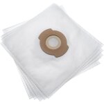 Vhbw 5x sacs compatible avec bosch easyvac 3 aspirateur - microfibres non tisses, 27. 25cm x 26. 5cm, ...
