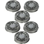 Vhbw - 6x t�tes de rasoir de remplacement compatible avec philips s7570, s7710, s7720, s7730, s7780, ...