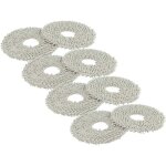 Vhbw - 8x compatible avec dreame l10 prime, ultra prime, ultra aspirateur robot - lingettes tampon - ...
