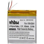 Batterie compatible avec apple ipod touch 1. generation 8gb, ma623ll / b lecteur de musique mp3 (950mah, ...