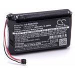 Batterie compatible avec garmin zumo 340lm, 390lm, 350lm, 340lm ce, 350 gps, appareil de navigation (1800mah, ...