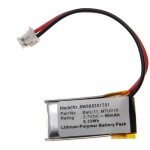 Batterie compatible avec logisty s660 - 22e systme d'alarme (90mah, 3, 7v, li - polymre) - vhbw