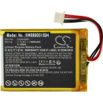 Vhbw - batterie remplacement pour polar g484466p pour gps compteur de v�lo (1400mah, 3, 7v, li - polym�re) ...