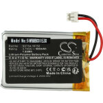 Vhbw - batterie remplacement pour sportdog sdt54 - 16750 pour collier de dressage de chien (500mah, 3, ...