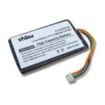 Vhbw - batterie remplacement pour typhoon bt553759 pour gps, appareil de navigation (1100mah, 3, 7v, ...