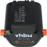 Batterie compatible avec gardena accujet li - 18 (9335 - 20), powermax li - 18 / 32 5039 - 20 tondeuse ...