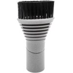 Brosse pour meubles compatible avec dyson dc08 carpet pro aspirateur avec raccord rond 32 mm - vhbw
