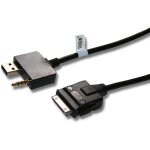 Cble adaptateur de ligne aux radio compatible avec apple iphone modles avec connecteur 30 broches voiture, ...