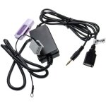 Vhbw - cble adaptateur aux usb pour radio de voiture compatible avec audi bns 5. 0, chorus 2 + / 3, ...