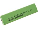 Vhbw - cellules de batterie compatible avec sanyo hf - a1u baladeur, minidisc (1100mah, 1, 2v, nimh), ...