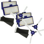 Vhbw - kit d'entretien de 12 pi�ces compatible avec rowenta smart force extreme rr7157wh robot aspirateur ...