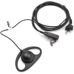 Vhbw - oreillette compatible avec midland gxt775, gxt771, gxt760, gxt745, gxt740, gxt756, gxt750, gxt785, ...