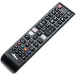 Vhbw t�l�commande multifonction compatible avec samsung un75ru7200, un75ru7200fxza home cin�ma t�l�vision ...