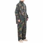 Combinaison de pluie avec capuche 2 pcs hommes camouflage l - vidaxl