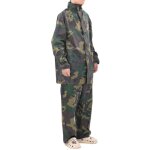 Combinaison de pluie avec capuche 2 pcs hommes camouflage xl - vidaxl