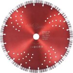 Disque de coupe de diamant avec trous de turbo et d'acier diffrentes tailles disponibles taille : 300 ...
