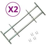 Vidaxl - grilles r�glables de s�curit� de fen�tres 2 pcs 1000 - 1500 mm