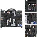 Vidaxl - kit d'outils pneumatiques 70 pcs - ensemble d'outils pneumatiques - outils pneumatiques professionnel ...