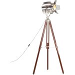 Vidaxl - lampadaire  trpied bois de manguier massif 180 cm