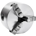 Vidaxl - mandrin de tour auto - centrant � 3 m�choires 100 mm acier