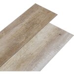 Planches de plancher pvc non auto - adhsif5, 26mdlavage de bois vidaxl