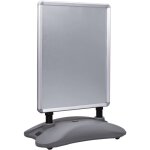 Vidaxl - support d'affiche a1 � base d'eau gris alliage d'aluminium