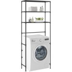 Support de rangement au - dessus lave - linge 3 niveaux 69x28x169cm vidaxl