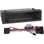 Adnauto - vide poche 1din avec chargeur induction - alimentation iso autoradio 12v - avec led