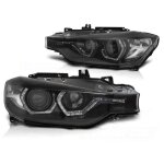 Viking choice - phares bmw f30 / f31 10 11 - 05 15 feux diurnes angel eyes led noir drl