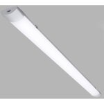 Vingo - swanew led luminaire pour locaux humides blanc neutre atelier plafonnier garage 150cm 48w
