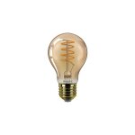 Vintage ampoule led filament dimmable e27 230v 4w(=25w) 250lm 2000k ledbulb or - 315518 - philips