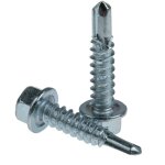 Rs pro ? vis autoperceuse 25mm m5. 5 en acier ? t�te hexagonale pour fixation rapide ? bo�te de 100 unit�s ...