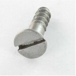 Vis bois t�te frais�e fendue 4x12 acier brut - 500 pi�ces