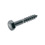Topcar - vis bois tête hexagonale inox a2 10x100mm boîte de 50 pièces - acton Topcar - vis bois tête hexagonale inox a2 10x100mm boîte de 50 pièces - acton