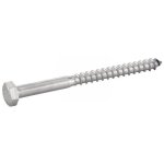 Vis � bois t�te hexagonale inox a2 din 571 6x100 bo�te de 100 - acton - 623046x100