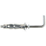 Vis express - cheville metal 4x32 � gond acier zingu� - 30 pi�ces